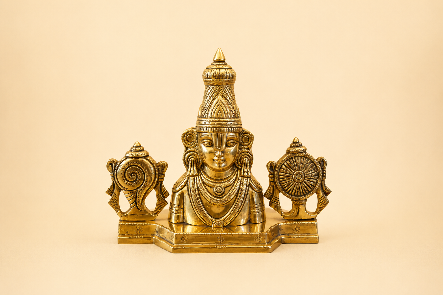 SHANK CHAKRA BAJAJI STATUE