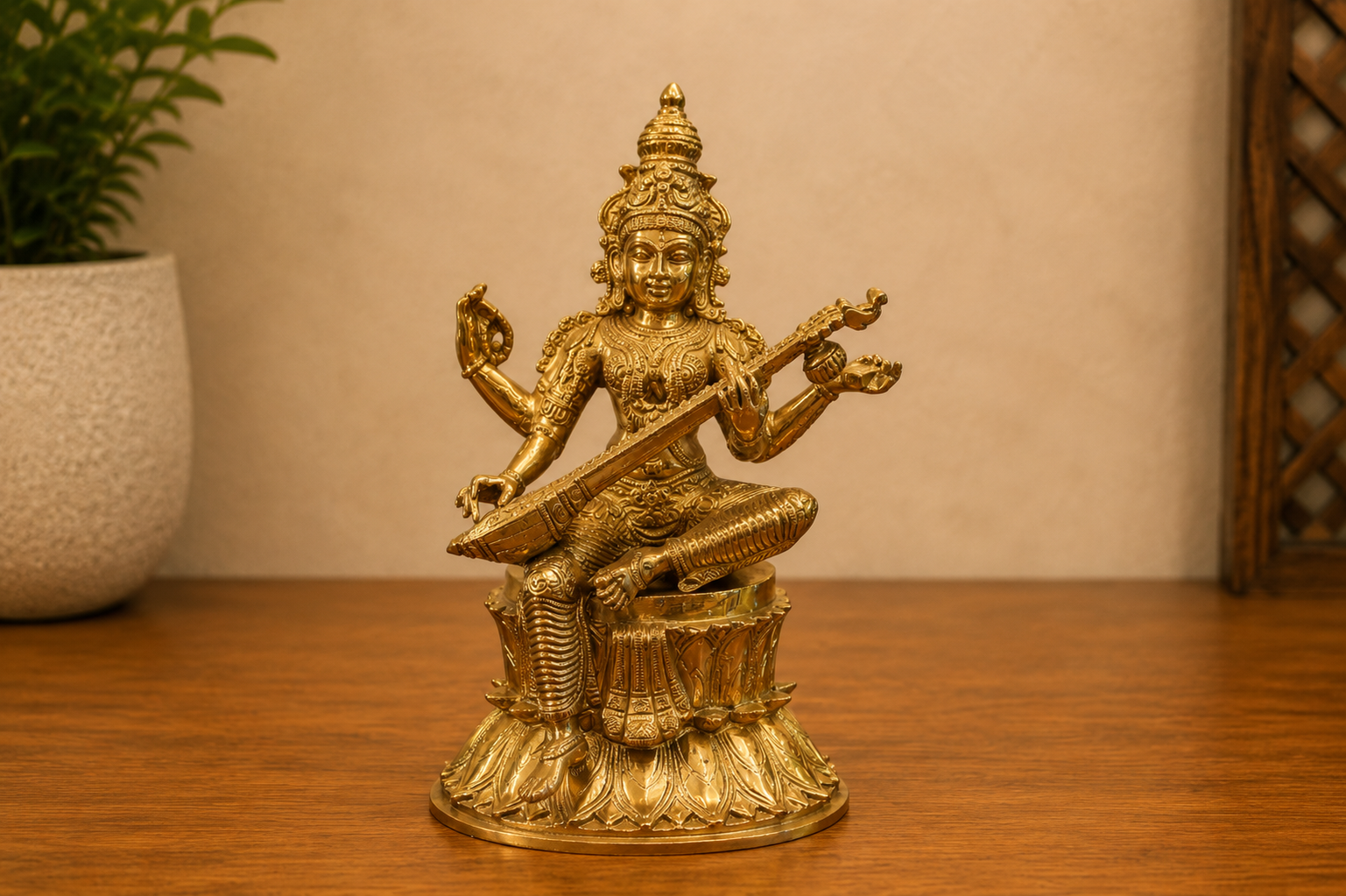 SARASWATI STATUE BIG 
