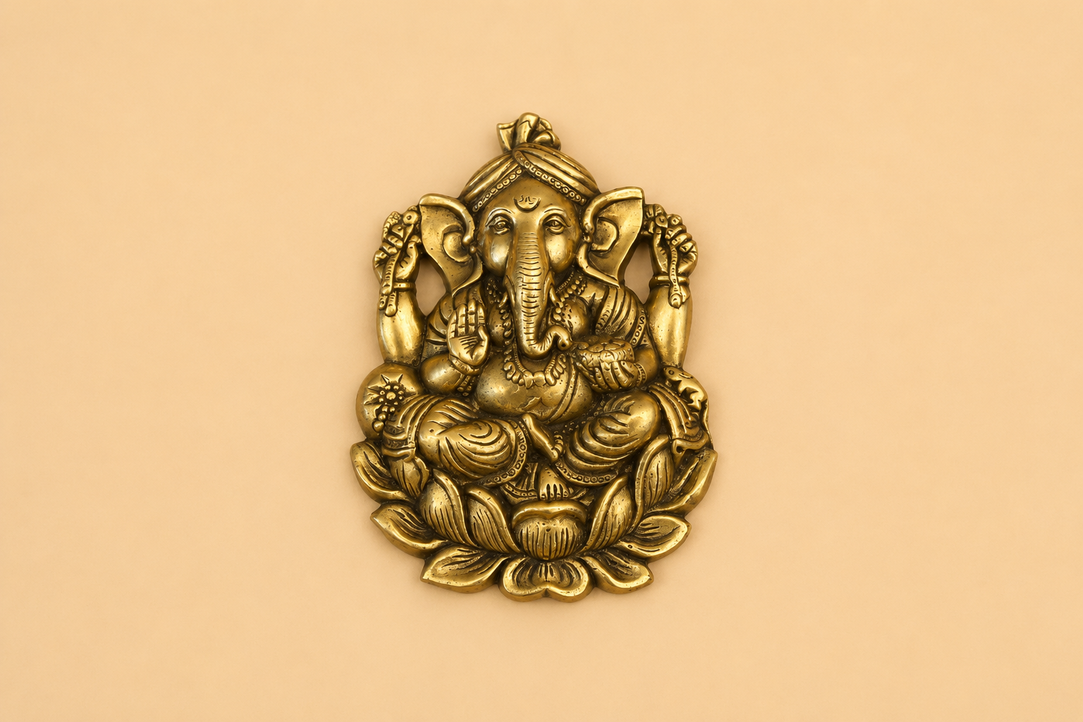 WALL HANGING LOTUS GANESH 