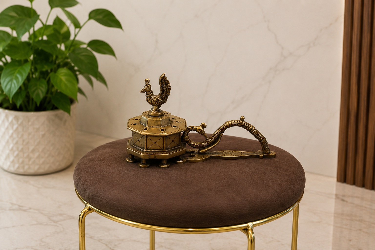 DHOOP STAND WITH HANDLE